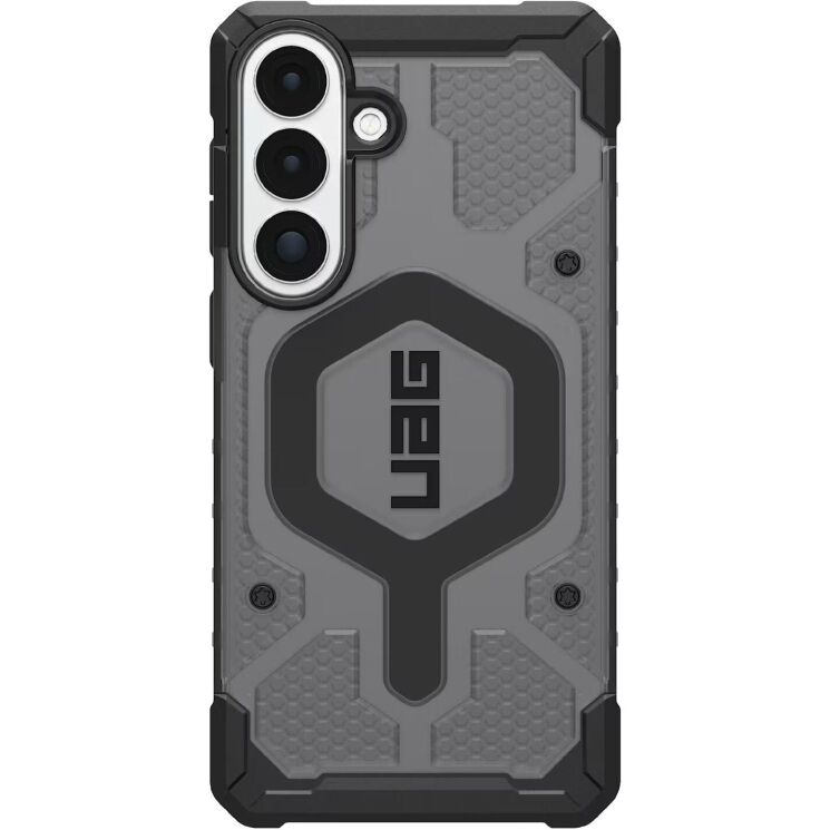 Ударопрочный чехол URBAN ARMOR GEAR Pathfinder Clear MagSafe для Samsung Galaxy S26 Plus (S947) 214527113140 - Ash / Black: фото 1 из 10