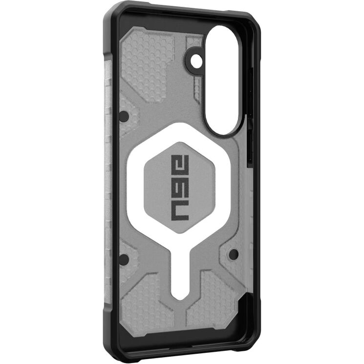 Ударопрочный чехол URBAN ARMOR GEAR Pathfinder Clear MagSafe для Samsung Galaxy S26 Plus (S947) 214527113140 - Ash / Black: фото 3 из 10
