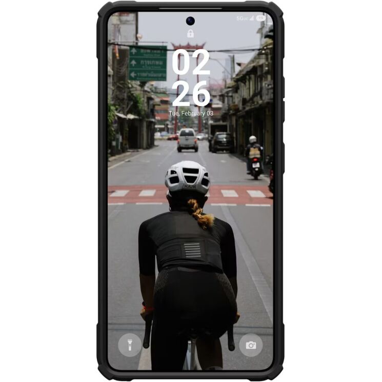 Защитный чехол URBAN ARMOR GEAR Plasma XTE MagSafe для Samsung Galaxy S26 Ultra (S948) 214522114097 - Black / Orange: фото 4 из 12