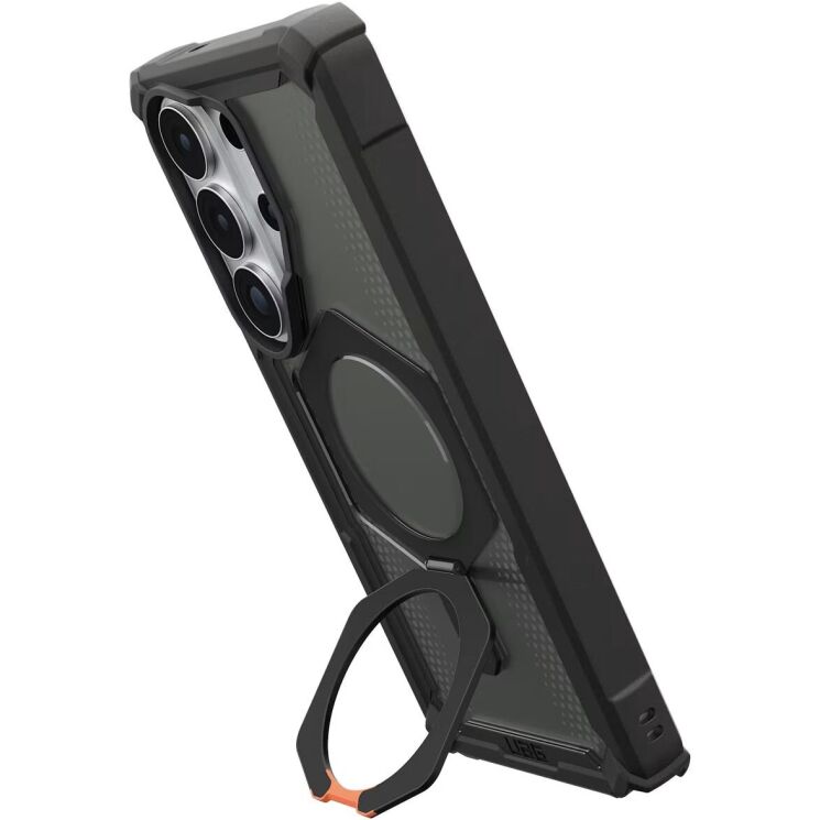 Защитный чехол URBAN ARMOR GEAR Plasma XTE MagSafe для Samsung Galaxy S26 Ultra (S948) 214522114097 - Black / Orange: фото 2 из 12