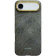 Ультратонкий чехол Pitaka Edge Case Breath of Veins для iPhone Air (BV1703A) - Dive Green (390871GL)