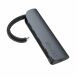 USB HUB HOCO HB13 EasyLink Type-C to 3xUSB 3.0 + HDMI + PD - Metal Gray (895305H). Фото 2 з 6