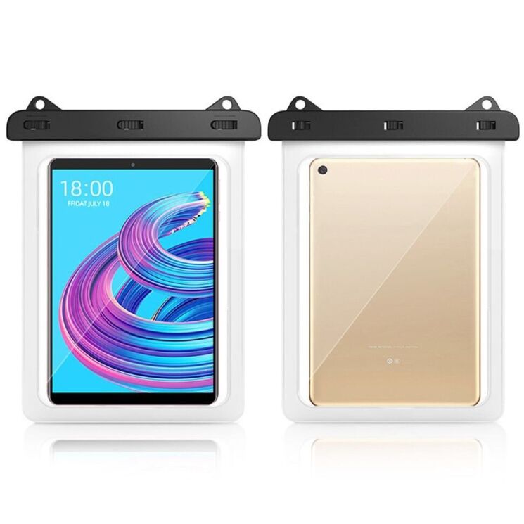 Вологозахисний чохол Deexe Tablet Drybag - White: фото 1 з 7