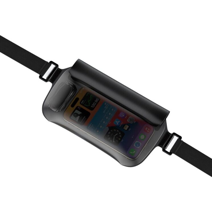 Влагозащитный чехол UniCase Aqua Motion для смартфонов с диагональю до 7.2 дюймов - Black: фото 1 из 11