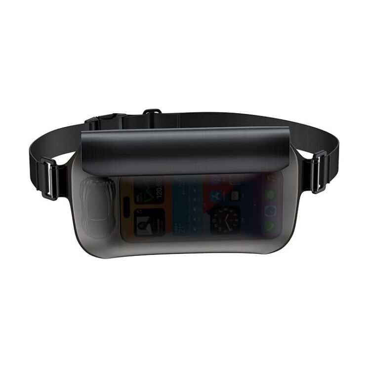 Влагозащитный чехол UniCase Aqua Motion для смартфонов с диагональю до 7.2 дюймов - Black: фото 2 из 11