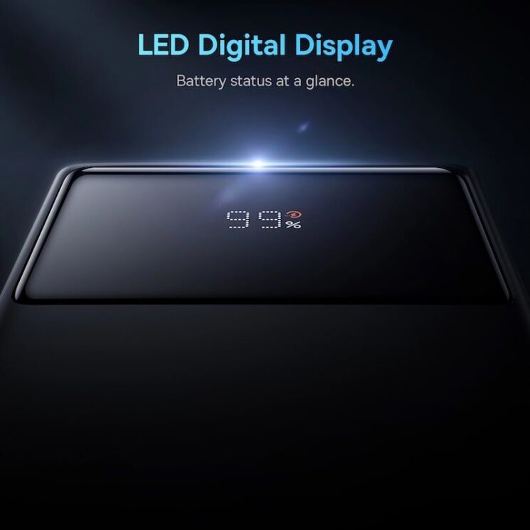 Внешний аккумулятор Baseus Star-Lord Digital Display 22.5W (10000mAh) PPXJ10 - Black (995803B) Внешний аккумулятор Baseus Star-Lord Digital Display 22.5W (10000mAh) PPXJ10 - Black: фото 9 из 9