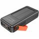 Зовнішній акумулятор Hoco DB33 Plus 22.5W+PD20W Sun Solar (30000mAh) - Black (995488B). Фото 4 з 16