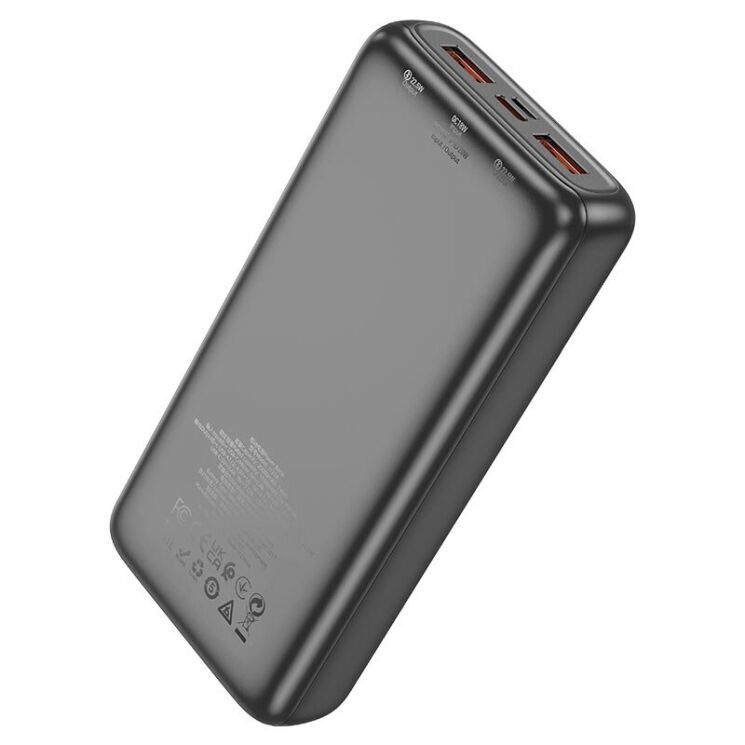 Внешний аккумулятор Hoco J121A 22.5W+PD20W (20000mAh) - Black: фото 5 из 8