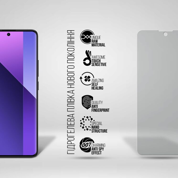 Захисна плівка на екран ArmorStandart Anti-spy для Xiaomi Redmi Note 13 Pro+: фото 2 з 6