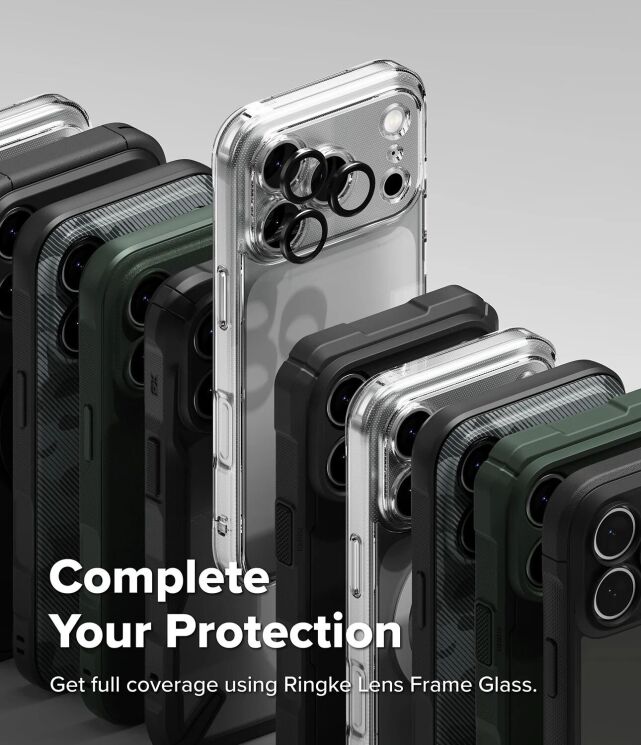 Защитный чехол Ringke Fusion X для iPhone 18 Pro Max (8800380461697) - Black (423982B) Защитный чехол Ringke Fusion X для iPhone 18 Pro Max (8800380461697) - Black: фото 16 из 20