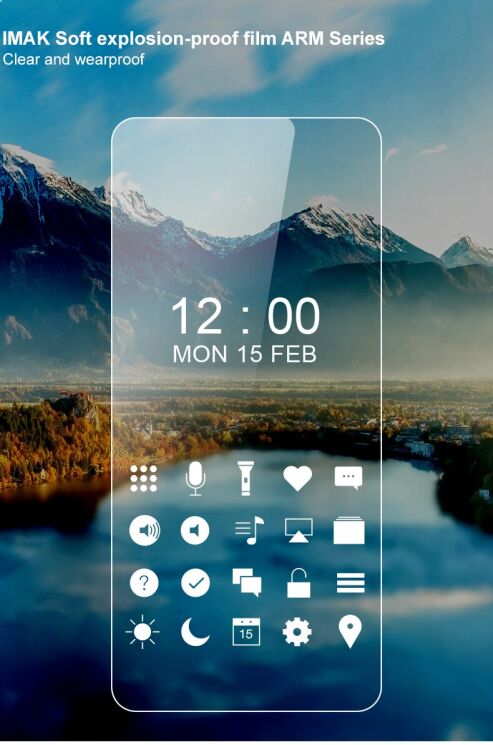 Захисна плівка IMAK ARM Series для OPPO Reno 7 5G Chinese: фото 4 з 9