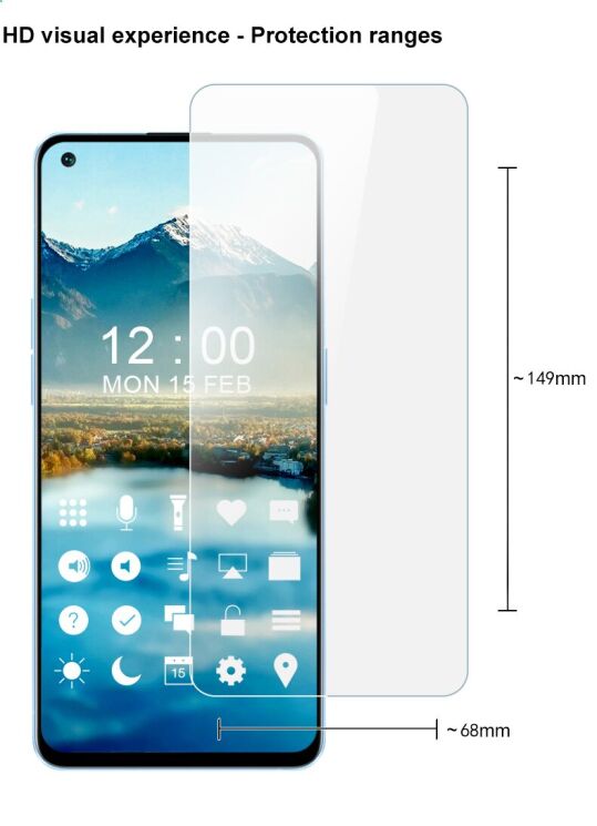 Захисна плівка IMAK ARM Series для OPPO Reno 7 5G Chinese: фото 7 з 9