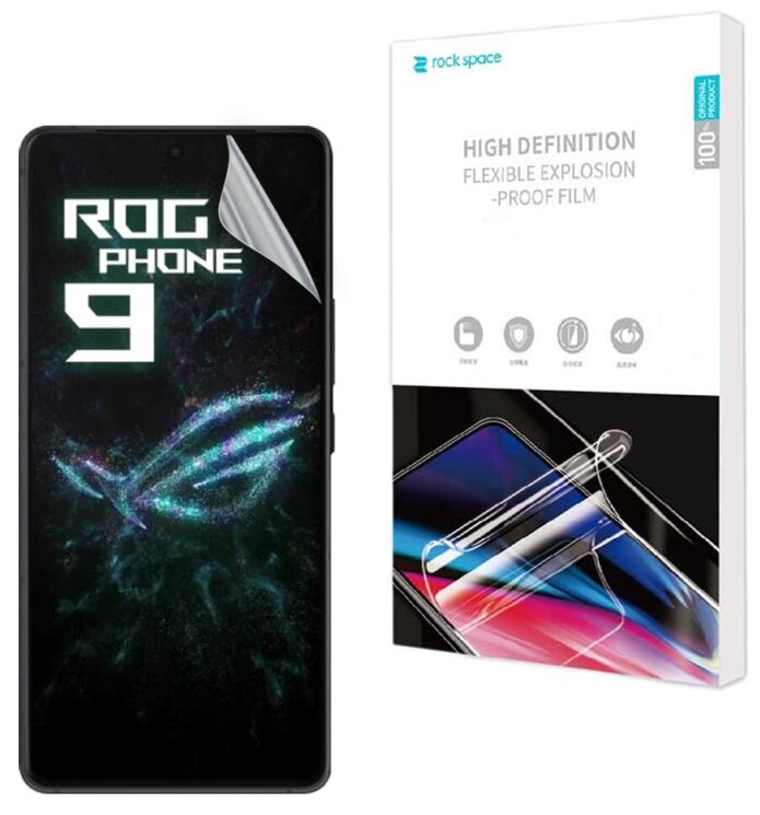 Защитная пленка на экран RockSpace Explosion-Proof SuperClear для ASUS ROG Phone 9: фото 1 из 10