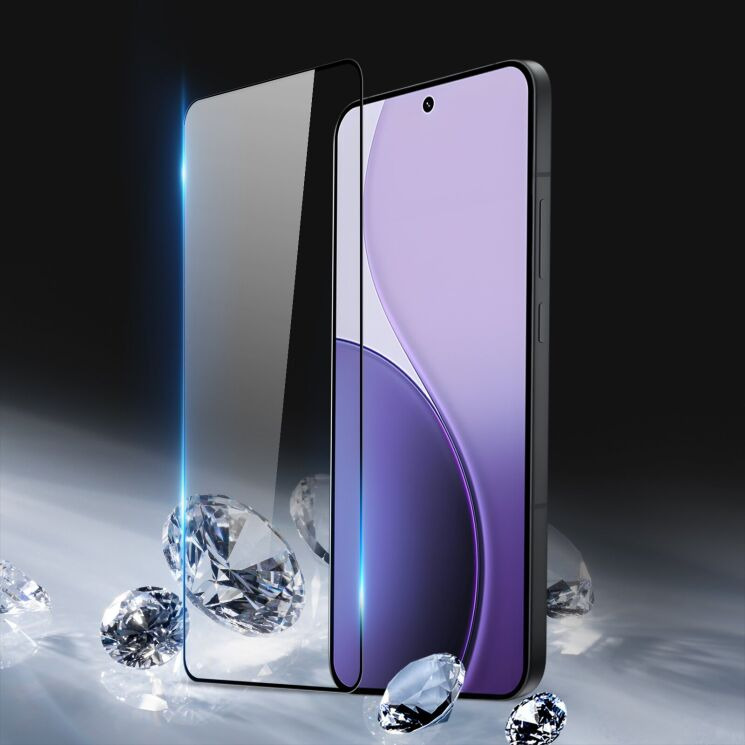 Захисне скло DUX DUCIS Full Glue для OPPO Reno 14 5G - Black: фото 2 з 7