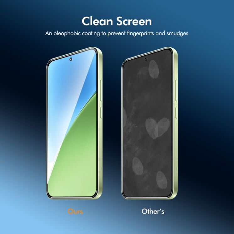 Захисне скло ENKAY Easy Install Full Glue для Xiaomi 15T Pro - Black: фото 4 з 7