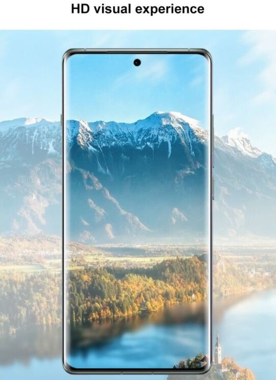 Защитное стекло IMAK 3D Curved Full Covering для OnePlus Ace 3 Pro - Black: фото 7 из 9