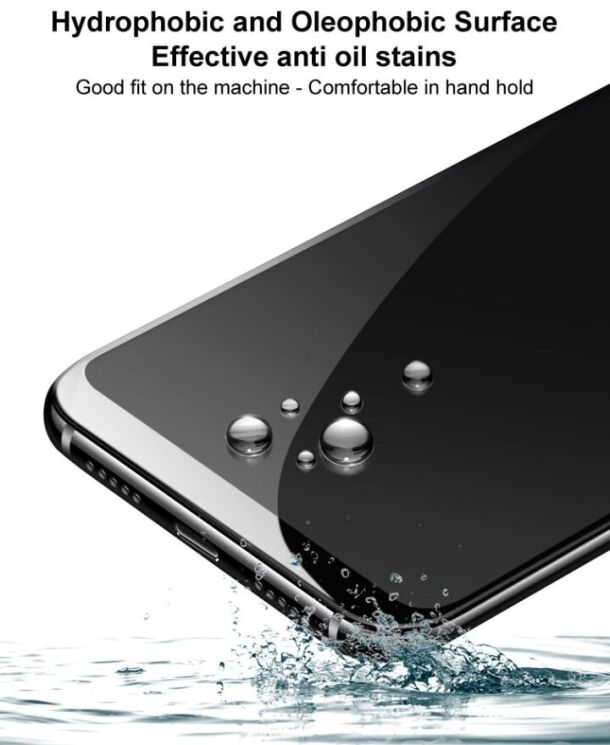 Защитное стекло IMAK 5D Pro+ Full Glue для Apple iPhone 16 Pro - Black: фото 7 из 9