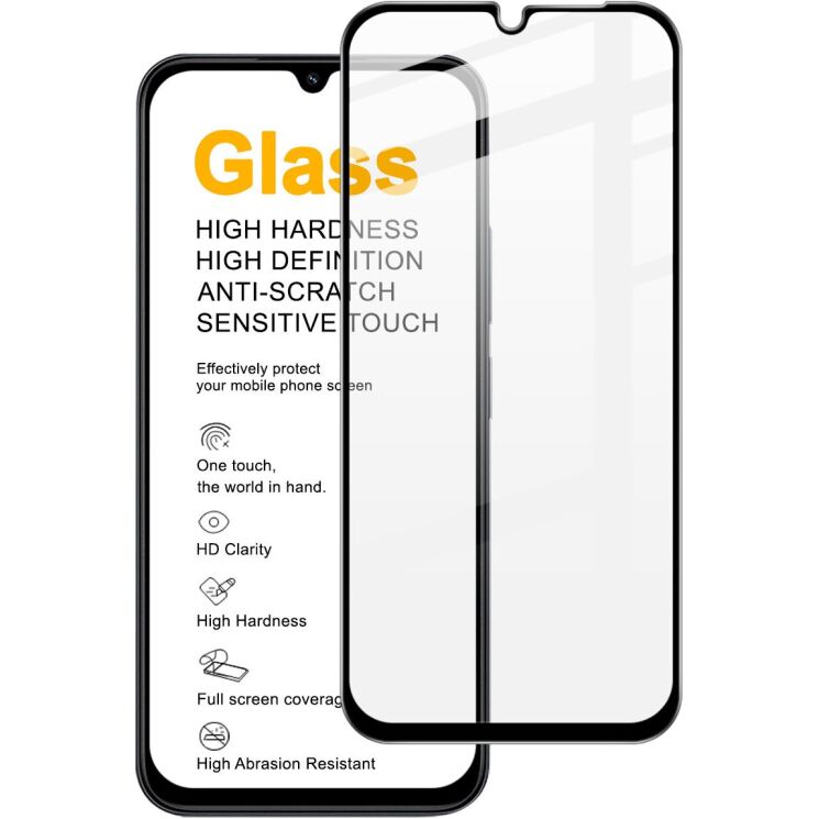 Защитное стекло IMAK 5D Pro+ Full Glue для Xiaomi Redmi A7 Pro - Black: фото 1 из 10