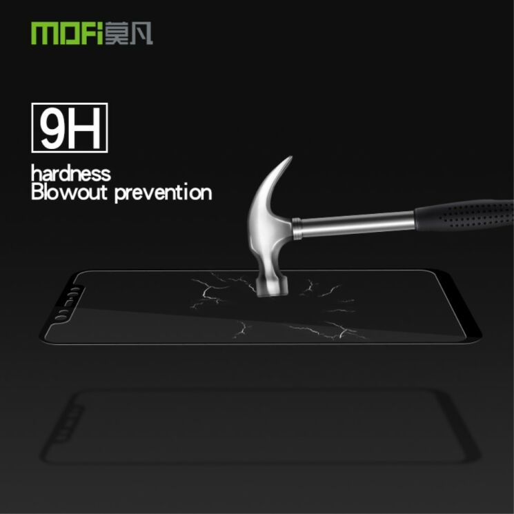 Захисне скло IMAK Full Protect для Xiaomi Mi 8 / Mi 8 Pro / Mi 8 Explorer Edition - Black: фото 6 з 10