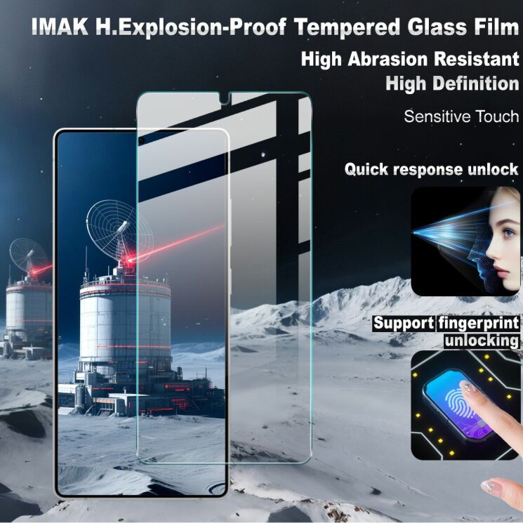 Защитное стекло IMAK H Screen Guard для Samsung Galaxy S26 Ultra: фото 2 из 9