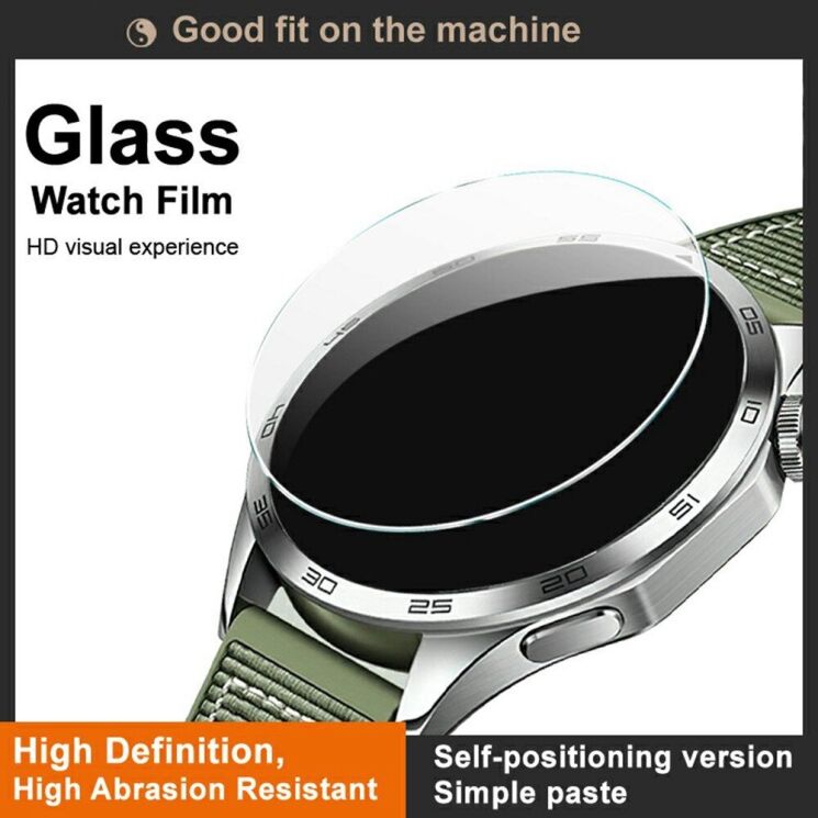 Защитное стекло IMAK Tempered Glass для Garmin Fenix E (47mm): фото 7 из 10