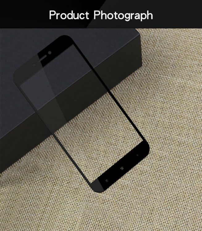 Защитное стекло MOFI 9H Full Cover Glass для Xiaomi Redmi Go - Black: фото 5 из 14