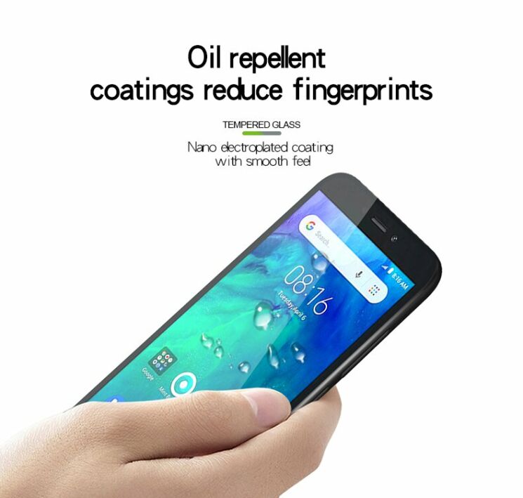 Защитное стекло MOFI 9H Full Cover Glass для Xiaomi Redmi Go - Black: фото 11 из 14
