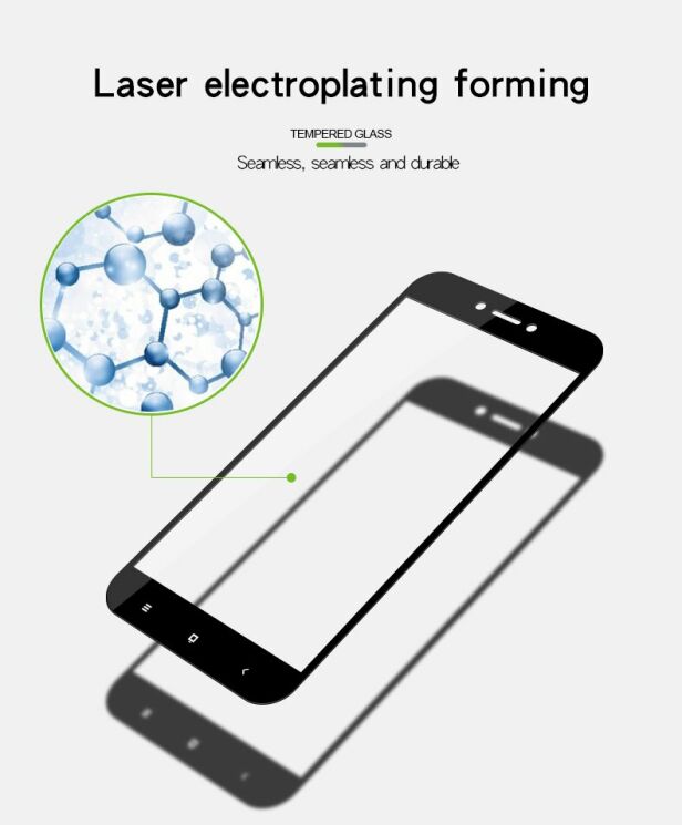 Защитное стекло MOFI 9H Full Cover Glass для Xiaomi Redmi Go - Black: фото 10 из 14