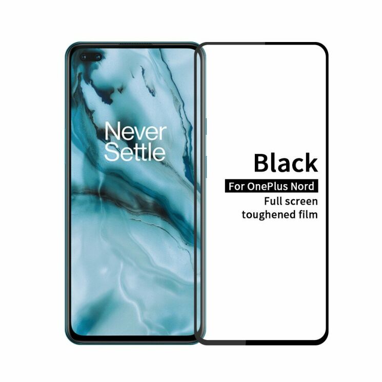 Защитное стекло MOFI Full Glue Protect для OnePlus Nord - Black: фото 1 из 17