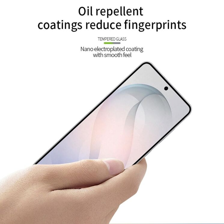 Защитное стекло MOFI Full Glue Protect для Samsung Galaxy S26 FE - Black: фото 5 из 9