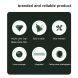 Защитное стекло на камеру IMAK Black Glass Lens для Samsung Galaxy S25 Ultra (S938) - Black (372256B). Фото 4 из 7