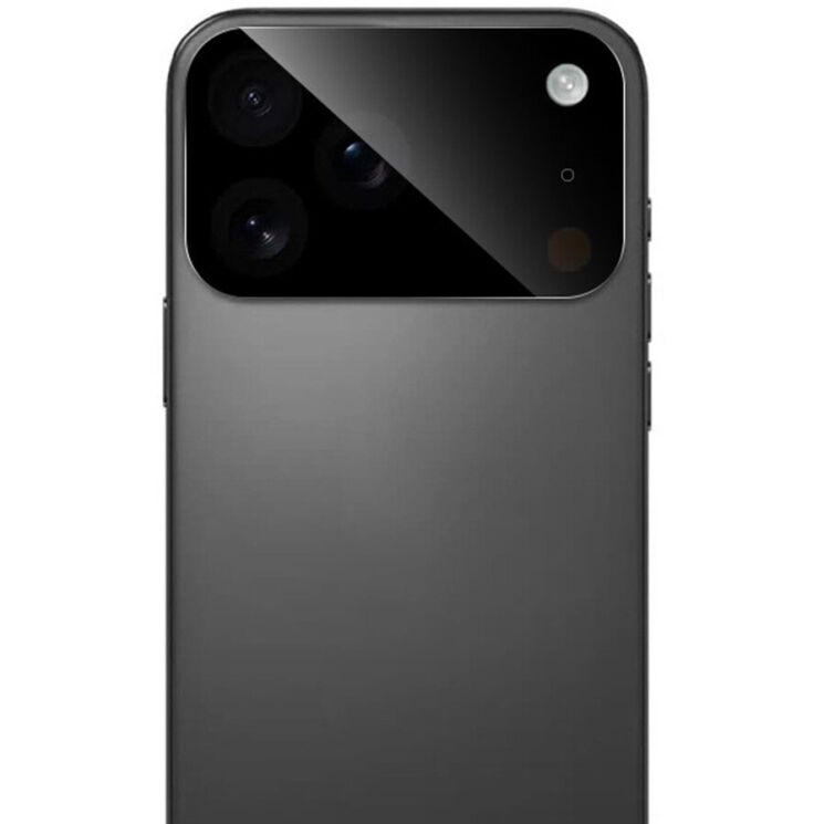 Защитное стекло на камеру RURIHAI Black Lens для Apple iPhone 17 Pro - Black: фото 2 из 4