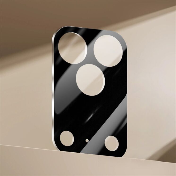Защитное стекло на камеру RURIHAI Black Lens для Apple iPhone 17 Pro - Black: фото 3 из 4
