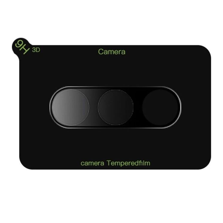 Защитное стекло на камеру RURIHAI Black Lens для Samsung Galaxy A26 (A266) - Black: фото 3 из 4