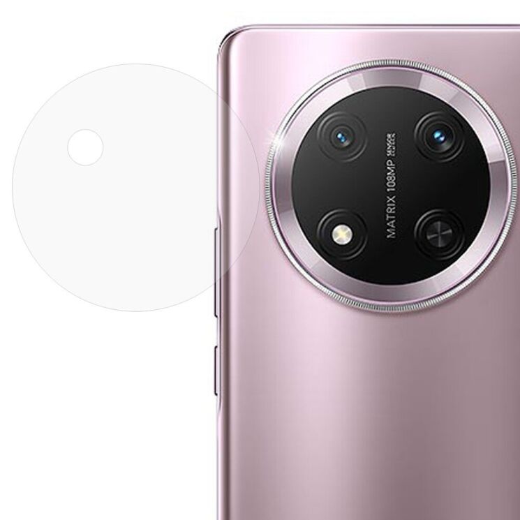 Защитное стекло на заднюю камеру Deexe Lens Protector для Honor Magic 7 Lite: фото 1 из 5