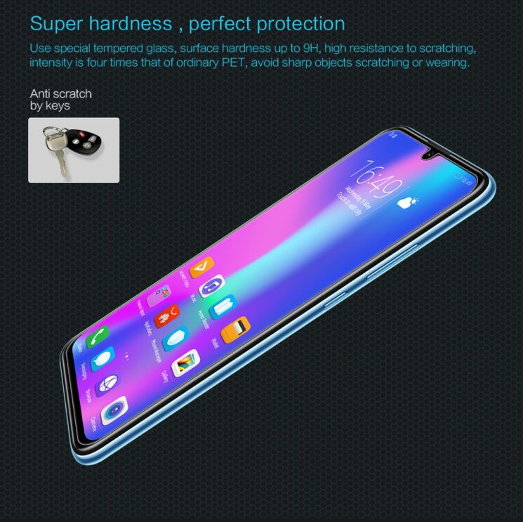 Защитное стекло NILLKIN Amazing H для Huawei Honor 10 Lite / P Smart (2019): фото 7 из 15