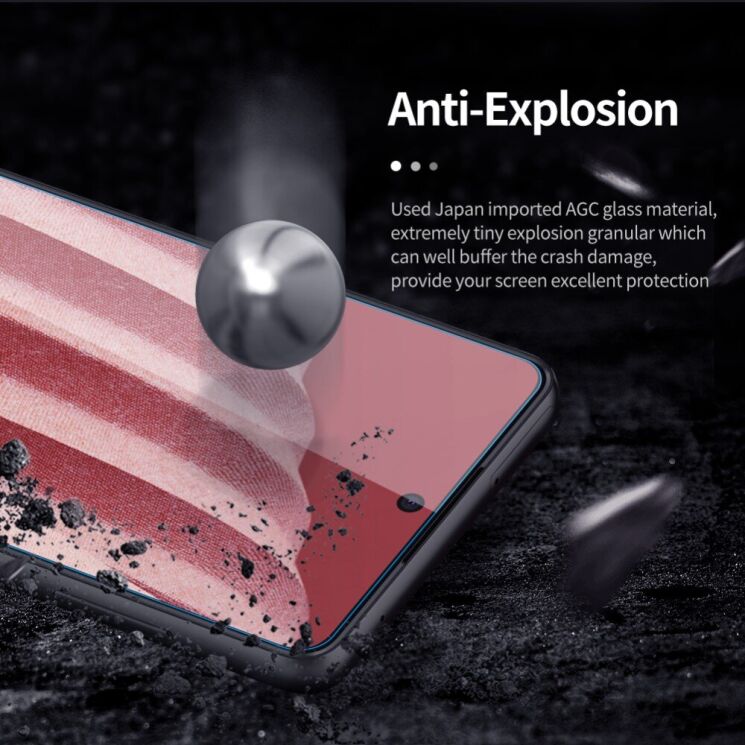 Защитное стекло NILLKIN Amazing H+ Pro для Samsung Galaxy A73 (A736): фото 9 из 20
