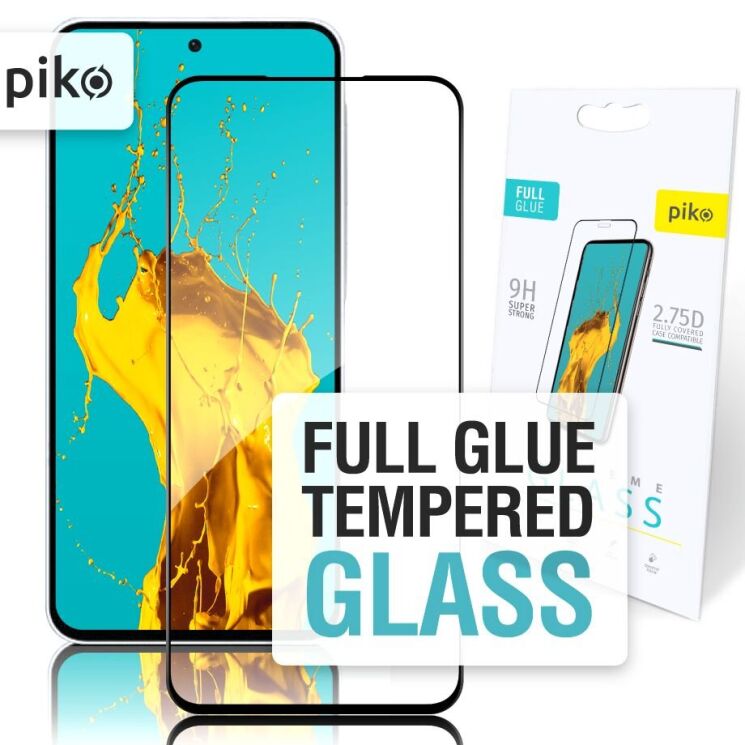 Защитное стекло Piko Full Glue для Samsung Galaxy A56 (A566) - Black: фото 1 из 5