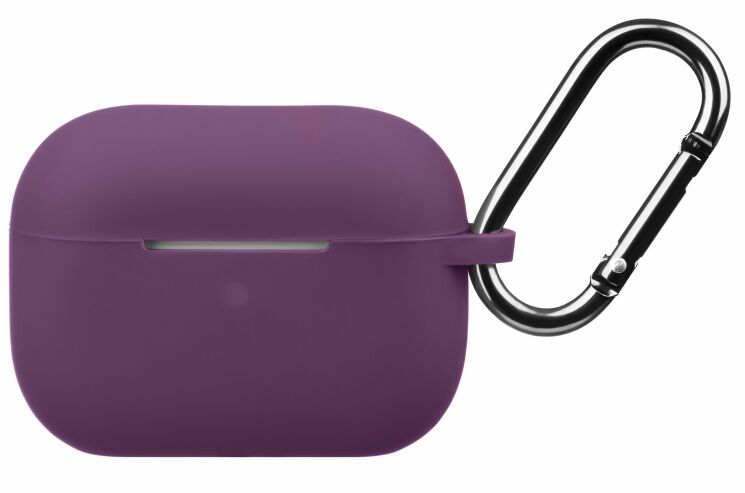 Захисний чохол 2E Pure Color Silicone (2.5mm) для Apple AirPods Pro - Marsala: фото 1 з 4