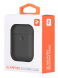 Защитный чехол 2E Pure Color Silicone (3mm) для Apple AirPods 1 / 2 - Carbon Gray (204513H). Фото 3 из 3
