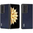 Защитный чехол ABEEL Leather Case для Honor Magic V2 - Blue (349304L)