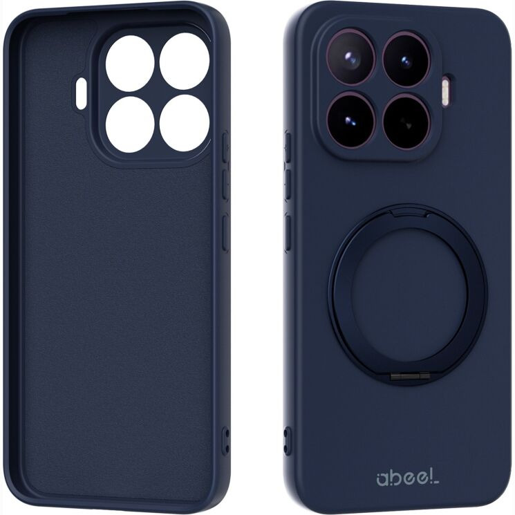 Захисний чохол ABEEL Lyra Skin Kickstand with MagSafe для Xiaomi 17T Pro - Dark Blue: фото 1 з 8