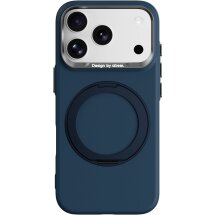 Захисний чохол ABEEL Silk Ring Magnetic для iPhone 18 Pro Max / 17 Pro Max - Dark Blue: фото 1 з 7