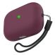 Защитный чехол AHASTYLE Silicone Case для Apple AirPods Pro 2 - Wine Red (306013WR). Фото 1 из 7