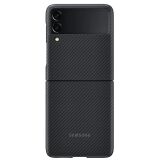 Захисний чохол Aramid Cover для Samsung Galaxy Flip 3 (EF-XF711SBEGRU) - Black: фото 1 з 5