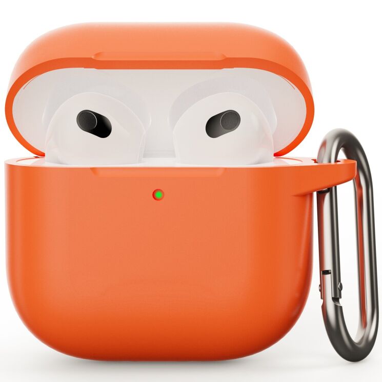 Защитный чехол ArmorStandart Hang Case для Apple AirPods 4 - Orange: фото 1 из 2