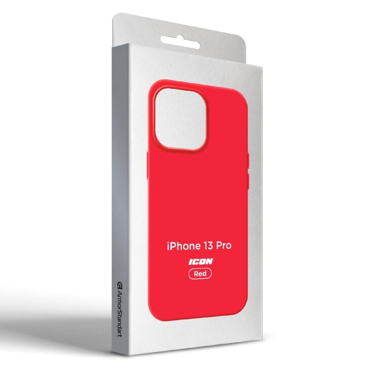 Защитный чехол ArmorStandart ICON Case для Apple iPhone 13 Pro - Red: фото 3 из 10