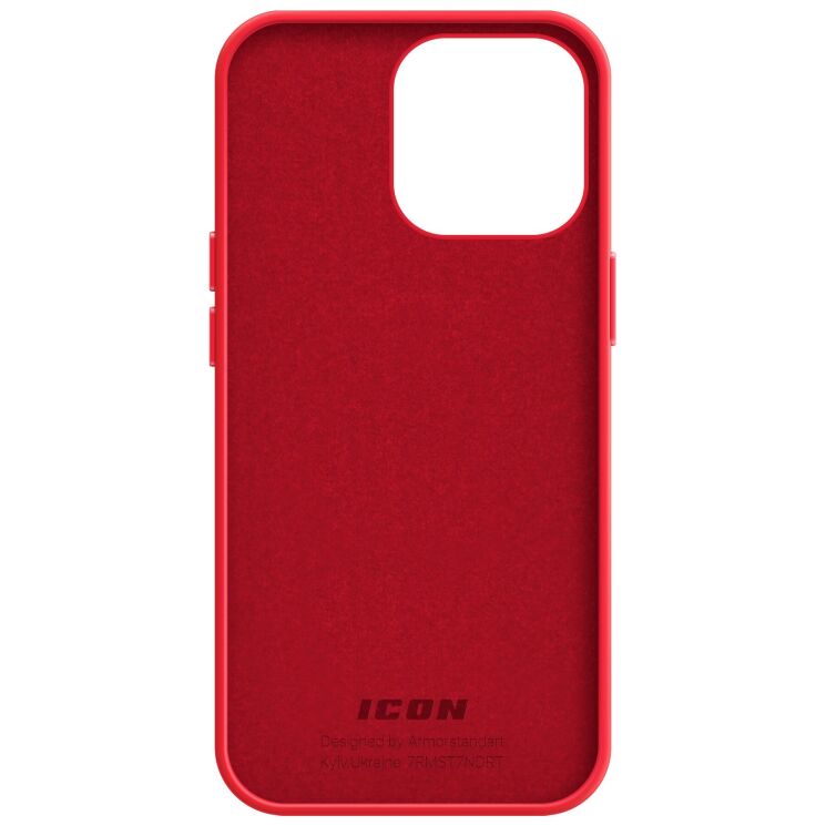 Защитный чехол ArmorStandart ICON Case для Apple iPhone 13 Pro - Red: фото 2 из 10