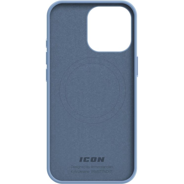 Защитный чехол ArmorStandart ICON MagSafe для Apple iPhone 15 Pro - Winter Blue: фото 2 из 9