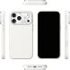 Захисний чохол AULUMU Particle Vegan Leather Case для iPhone 18 Pro / 17 Pro - White (423709W). Фото 3 з 9